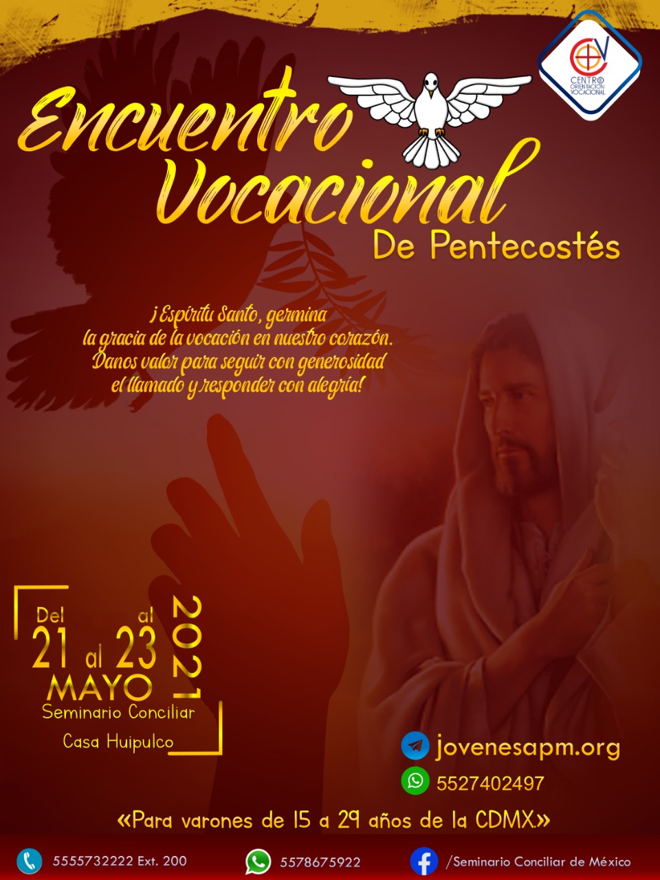 Encuentro Vocacional de Pentecostés - Pastoral Juvenil Vocacional APM