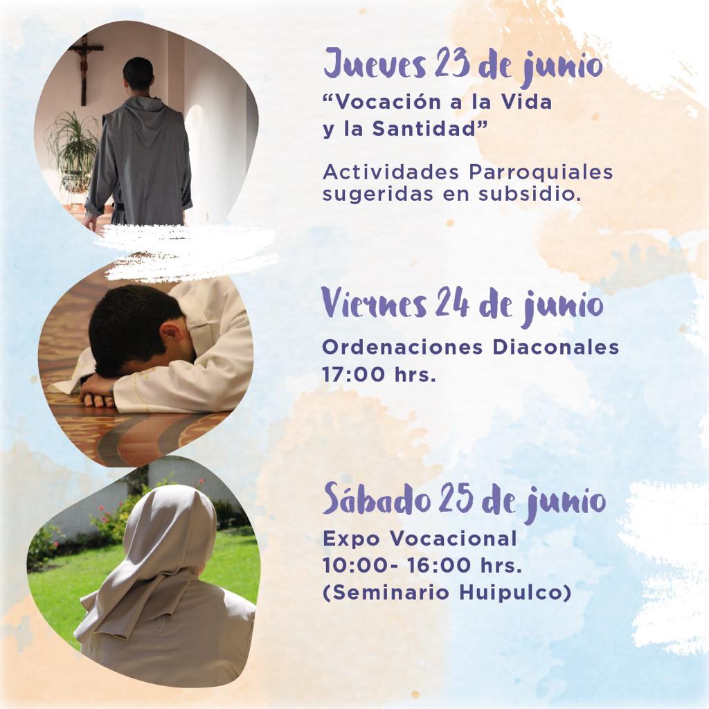 Programa de la Semana Vocacional 2022 - Pastoral Juvenil Vocacional APM