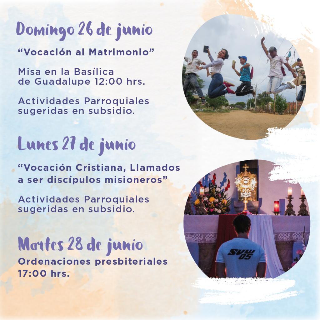 Programa de la Semana Vocacional 2022 - Pastoral Juvenil Vocacional APM
