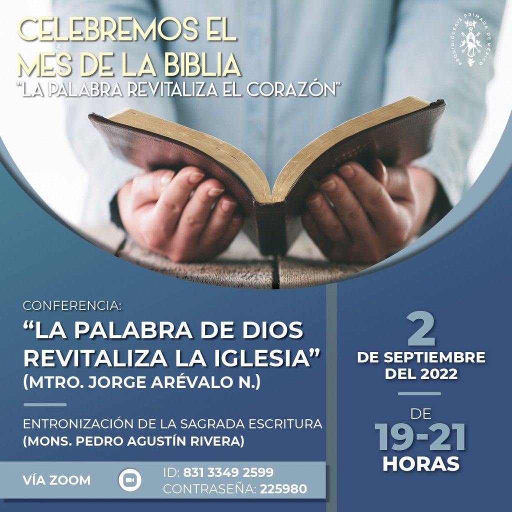 Mes de la Biblia-Conferencia La Palabra de Dios Revitaliza la Iglesia