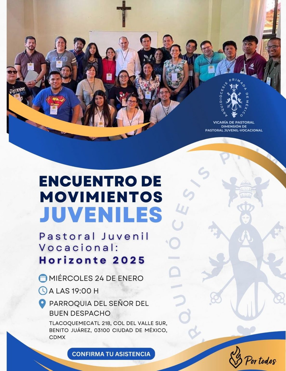 Pastoral Juvenil Vocacional Arzobispado Primado de México